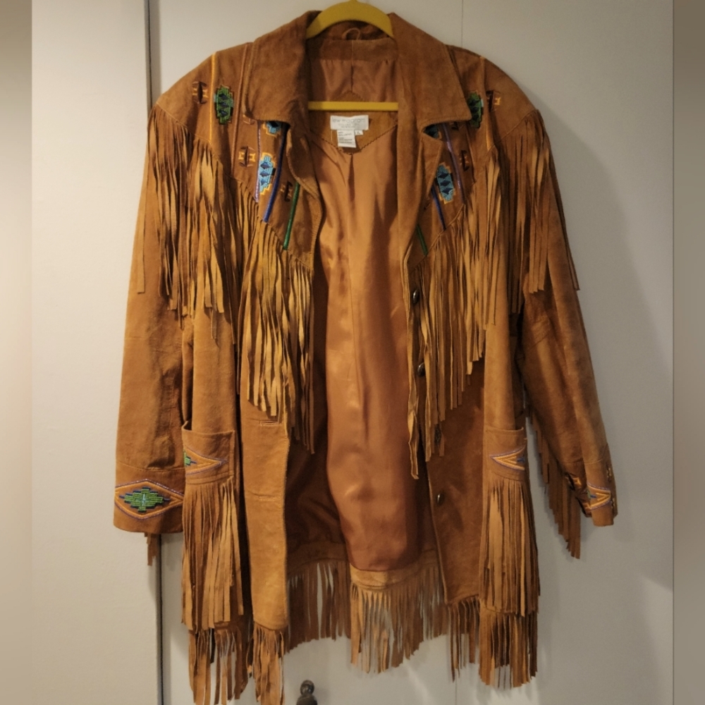 Vintage LEW MAGRAM Fringe Jacket